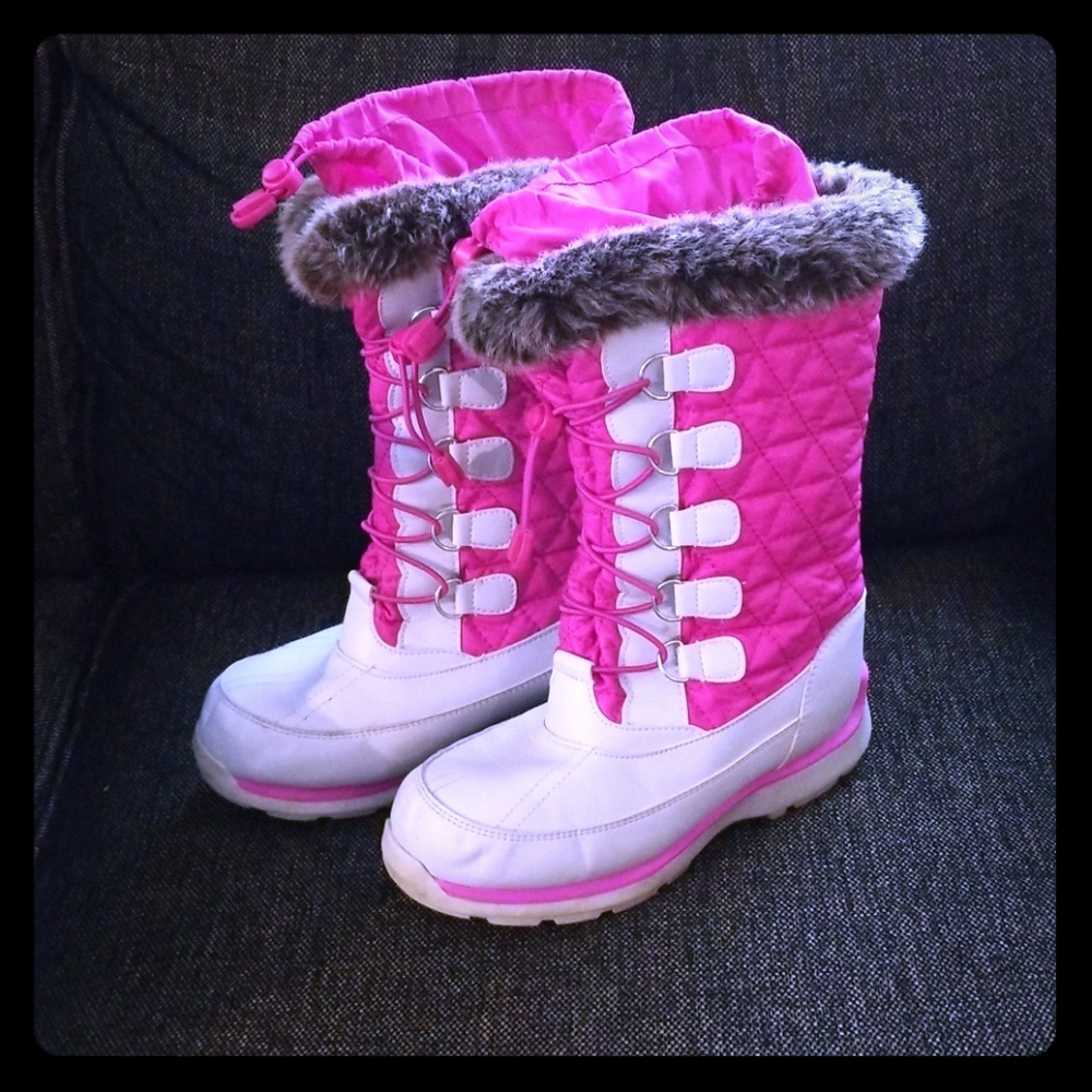 Girls size 3 Lands End Boots